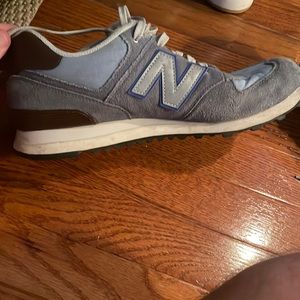 Blue suede New Balance